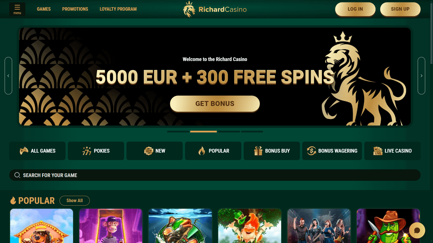 richard_casino_homepage_desktop