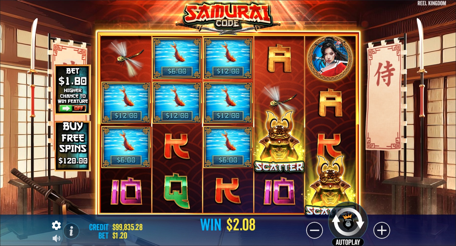 Samurai Coder Samurai Code slot demo Juego tragamonedas gratis