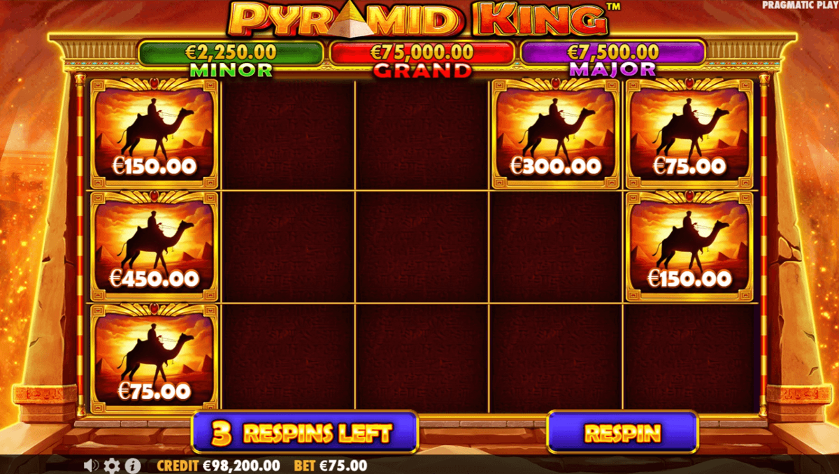 Pyramid King free spins