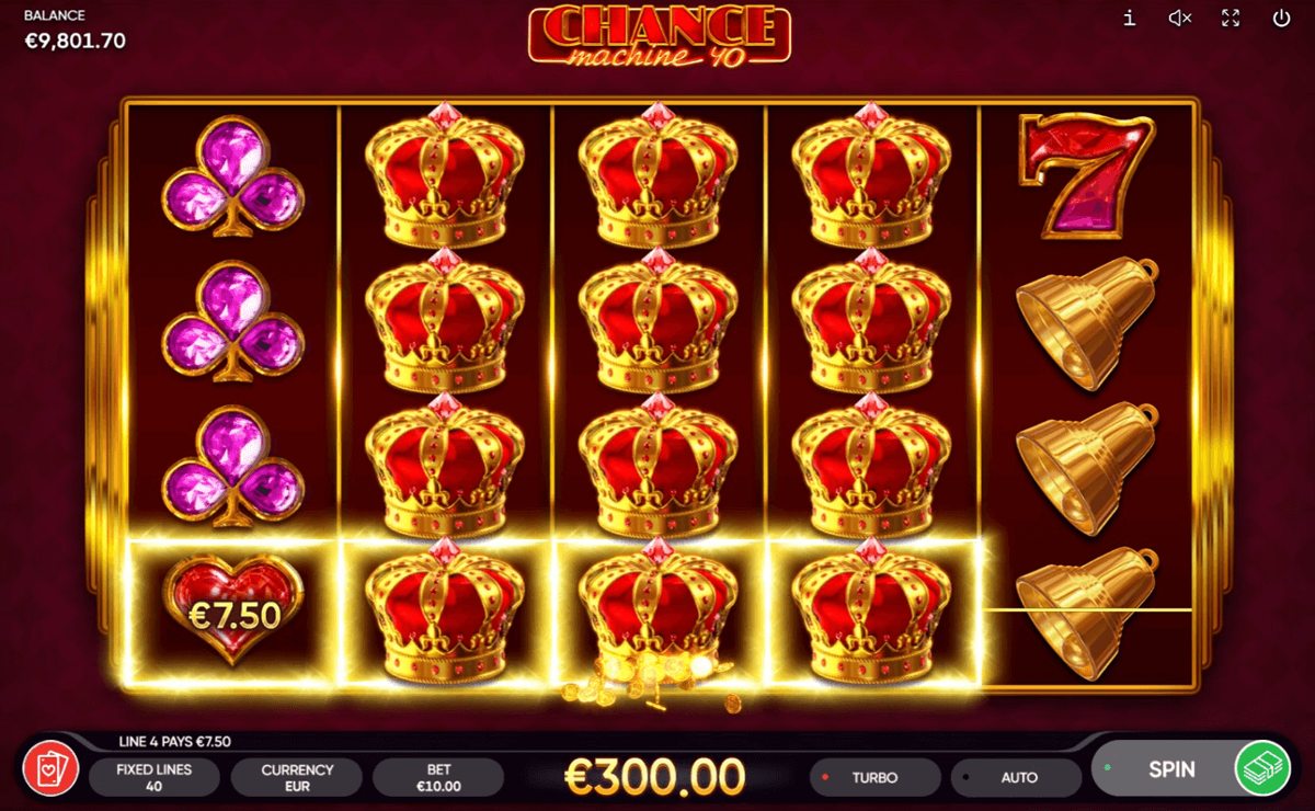 Chance Machine 40 win