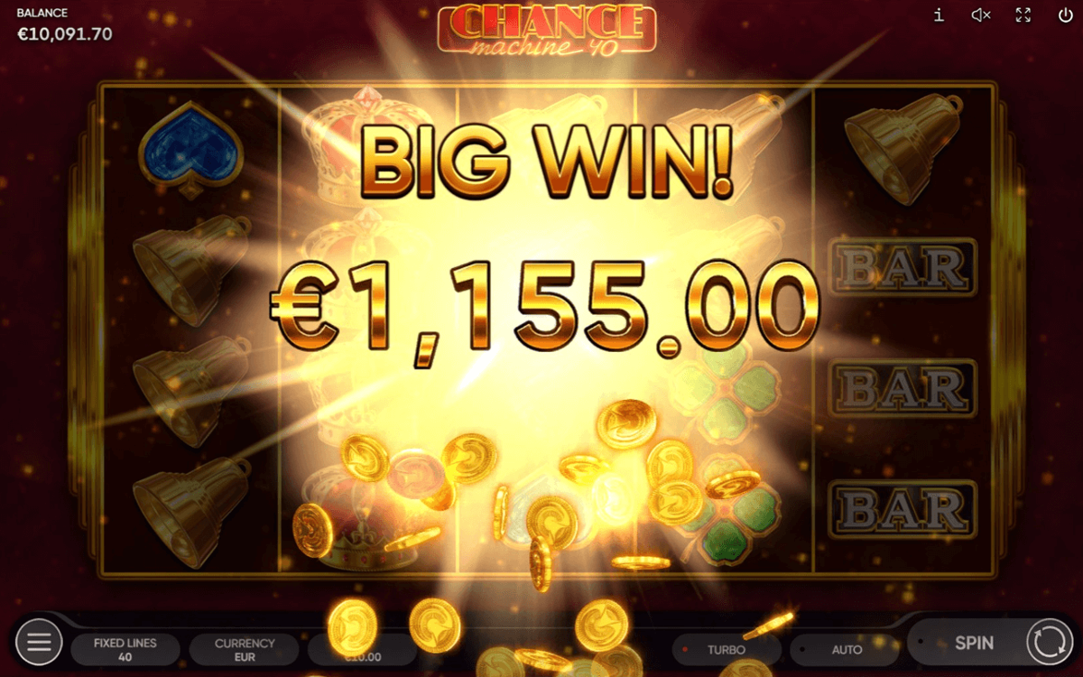 Chance Machine 40 big win