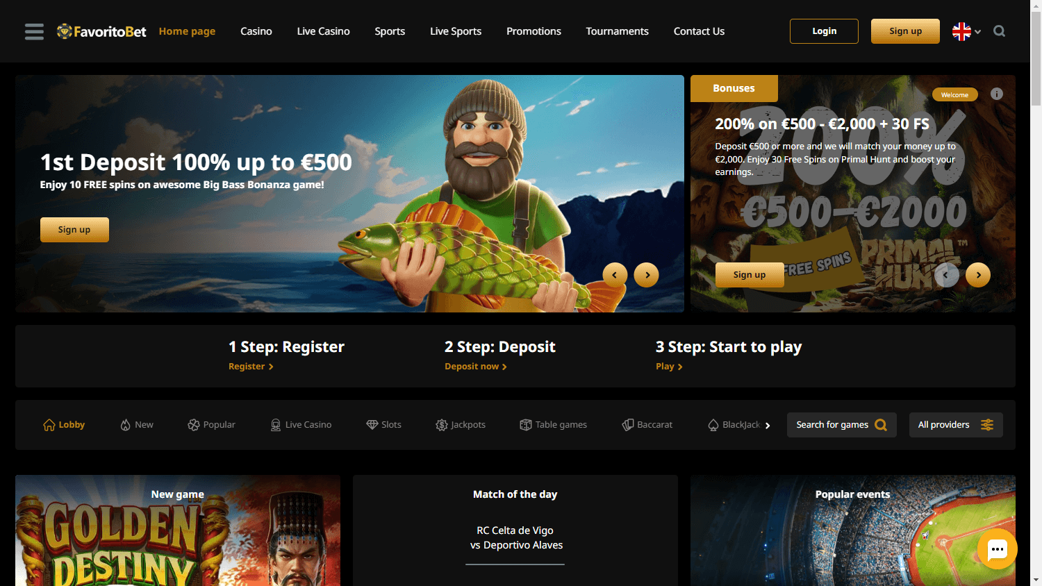 favoritobet_casino_homepage_desktop