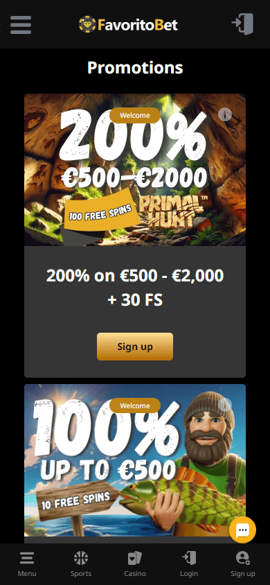 favoritobet_casino_promotions_mobile