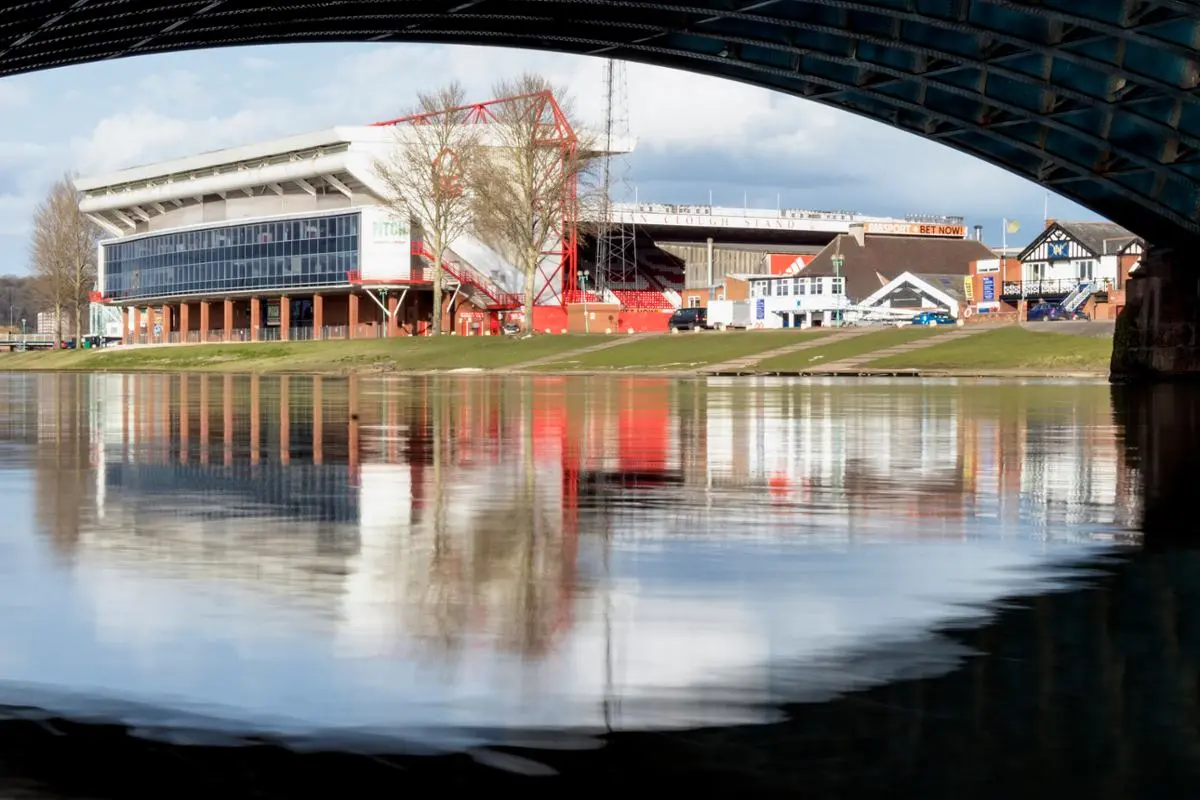 Arran Bee's Nottingham Forest's stadium