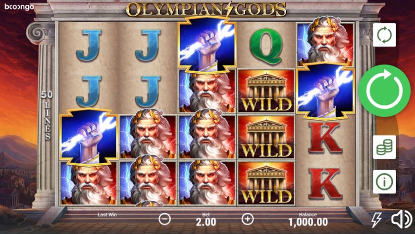 Olympian Gods Slot by 3 Oaks: A Canadian Player's Review