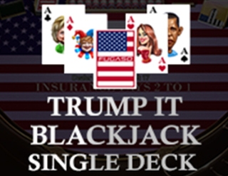 Trump It Blackjack Single Deck