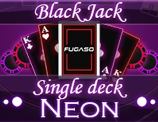 Neon Blackjack Single Deck