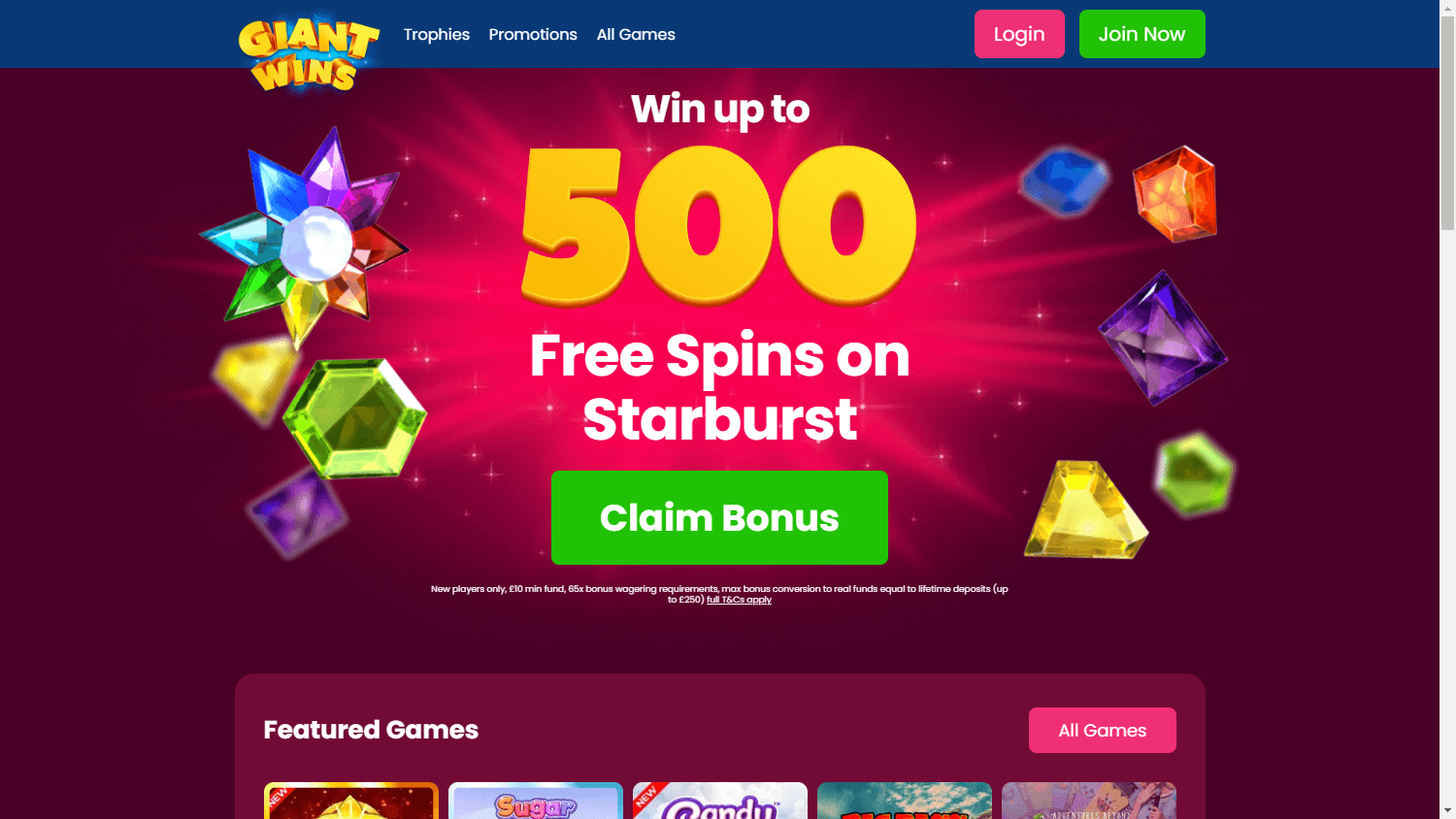 giant_wins_casino_homepage_desktop