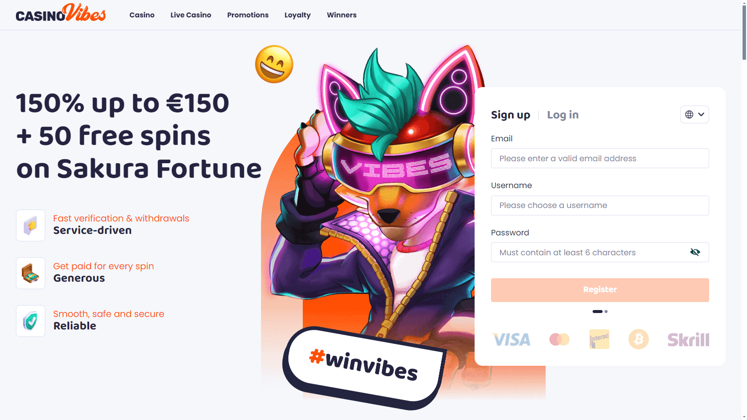 casinovibes_homepage_desktop