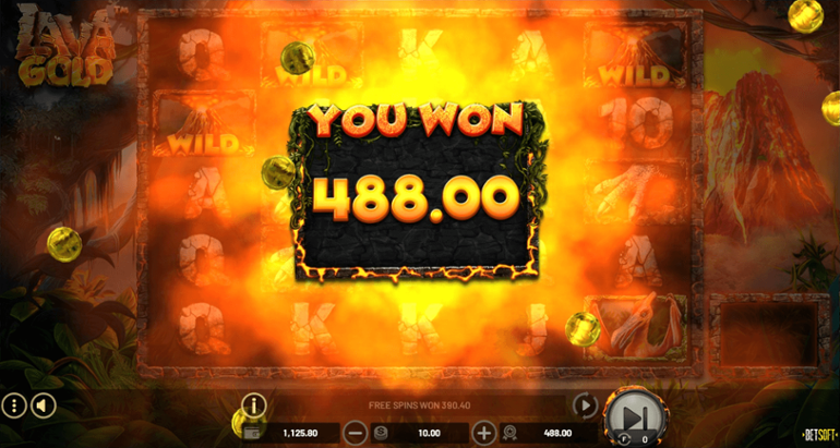 Lava Gold big win