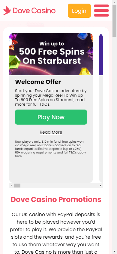 dove_casino_promotions_mobile