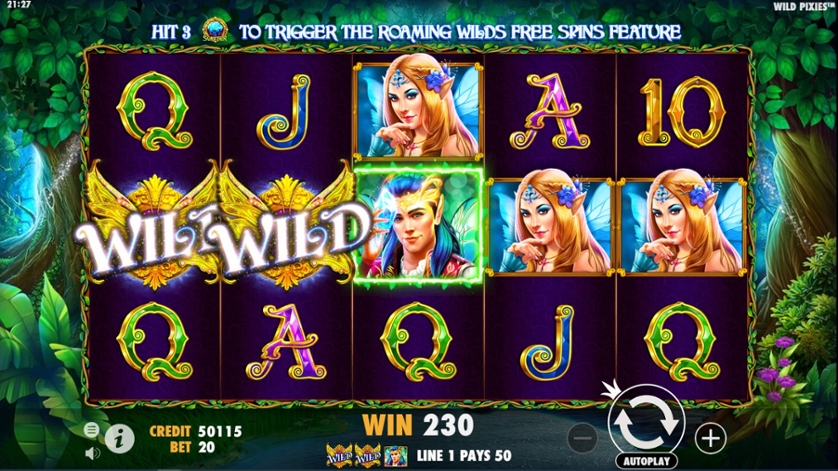 Wild Pixies Free Play In Demo Mode