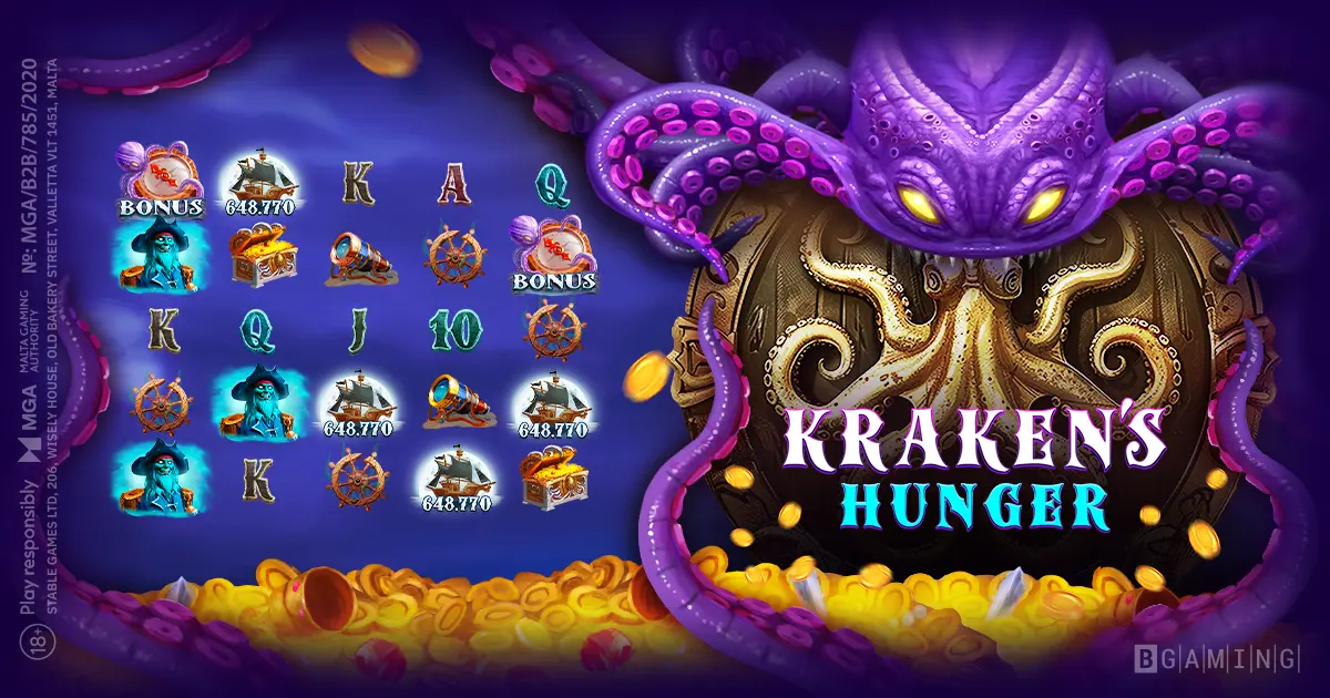 Kraken Hunger slot game