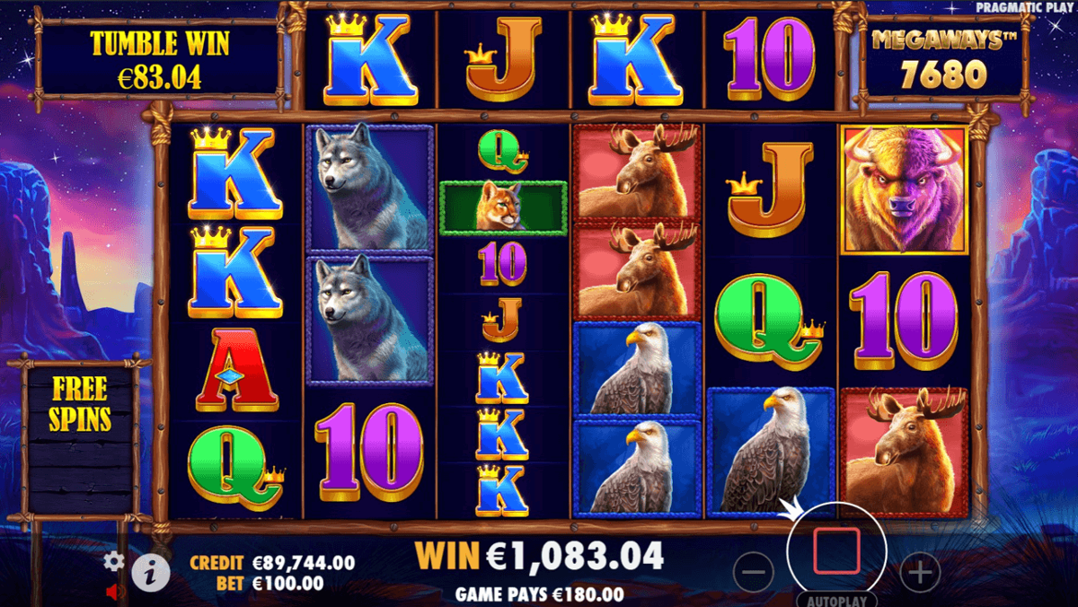 Buffalo King Megaways free spins