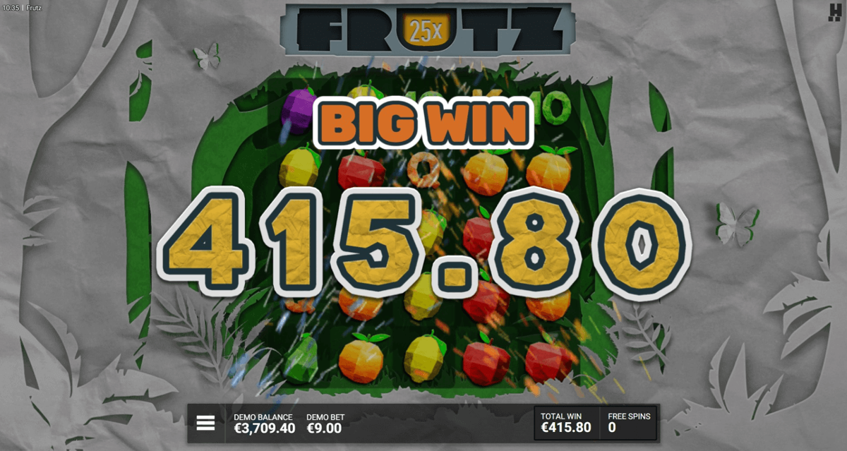 Frutz big win