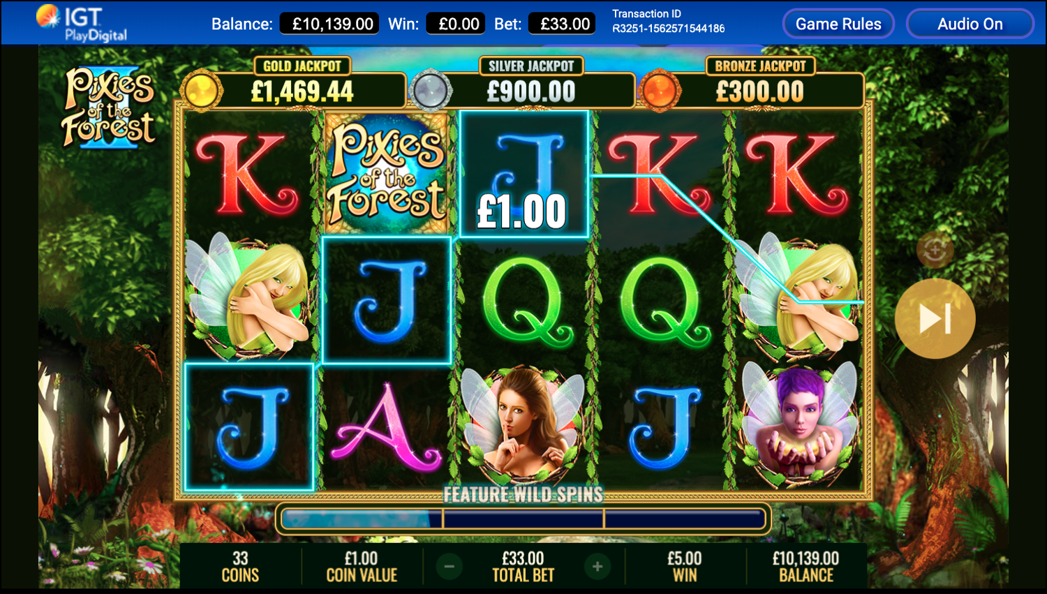 Pixies of the forest slots download