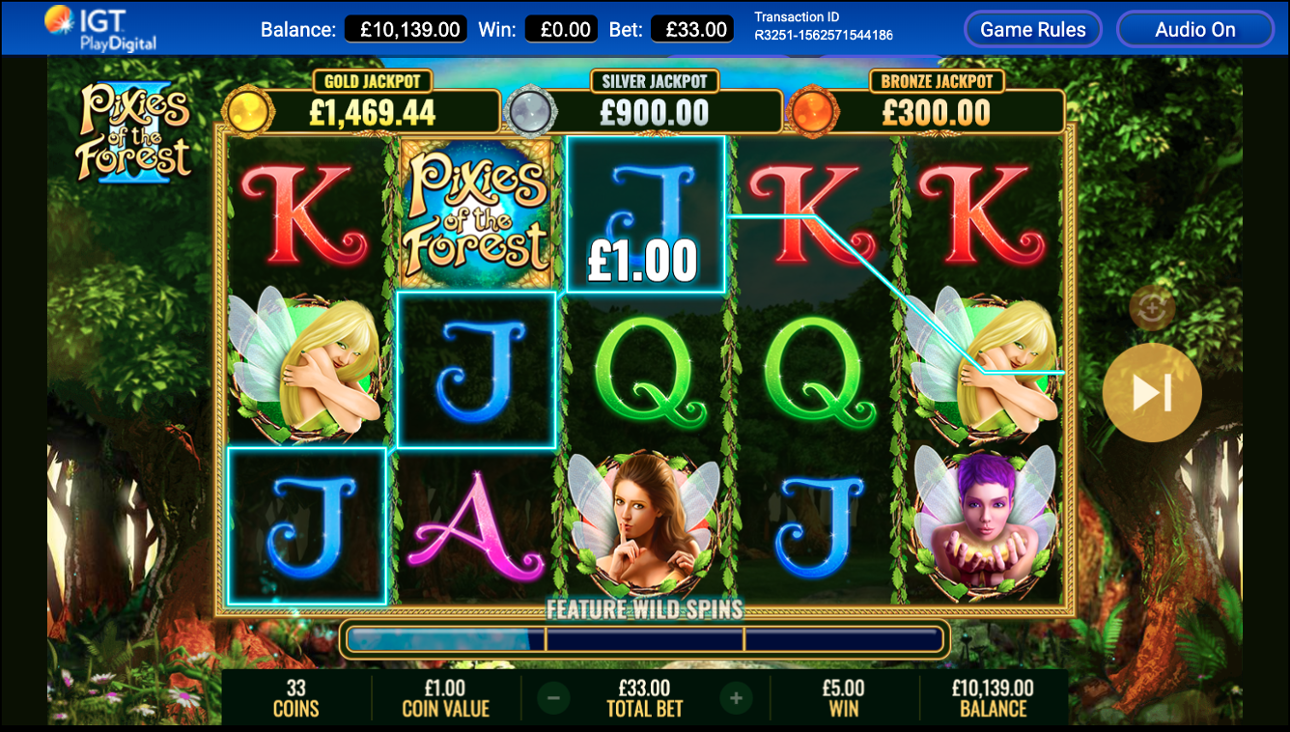 Pixie Slots Pixies of the Forest II Hraní Zdarma v Demoverzi a Recenze Hry
