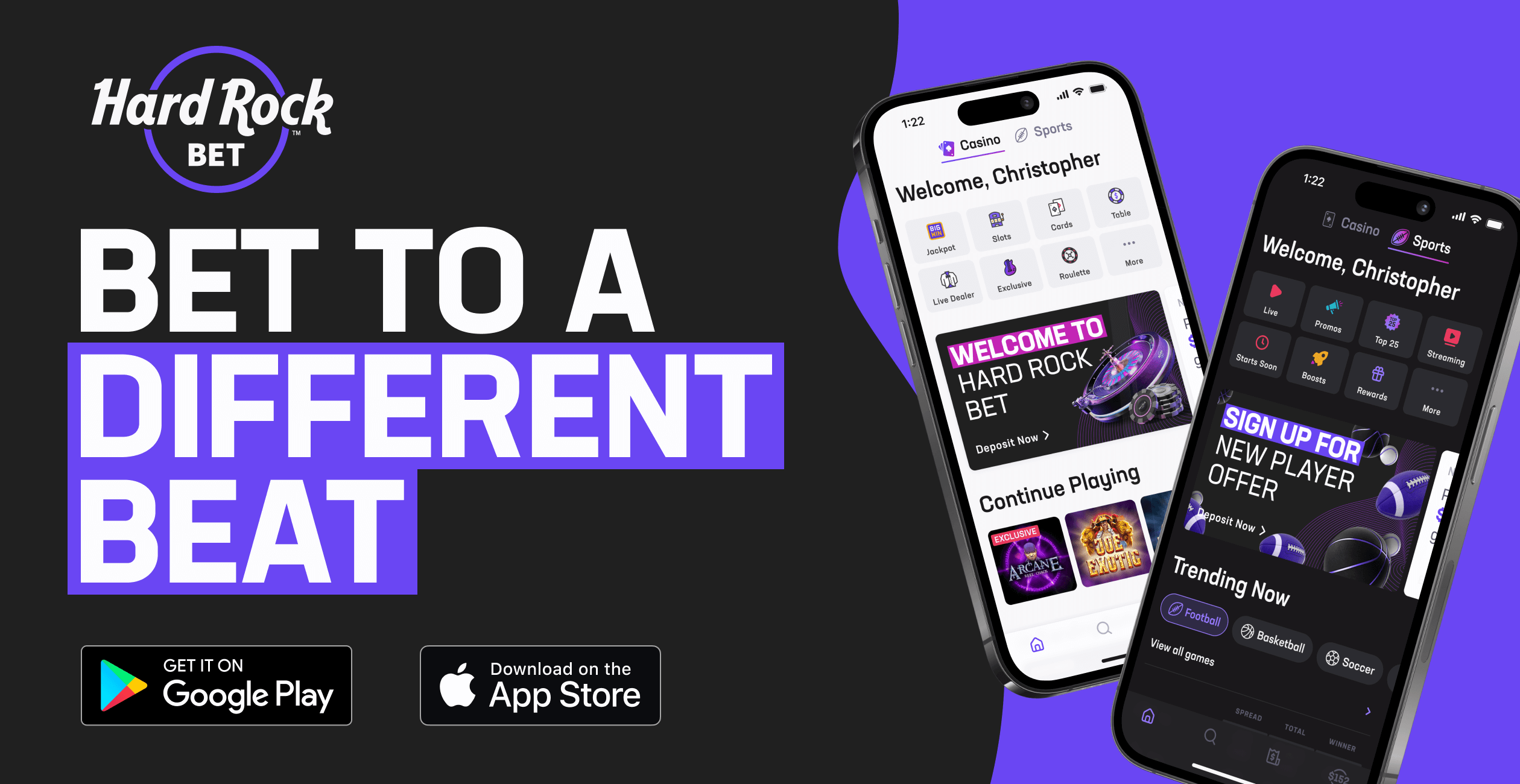 Hard Rock Casino app