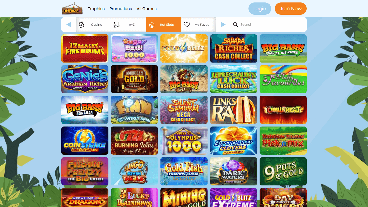 umbingo_casino_game_gallery_desktop