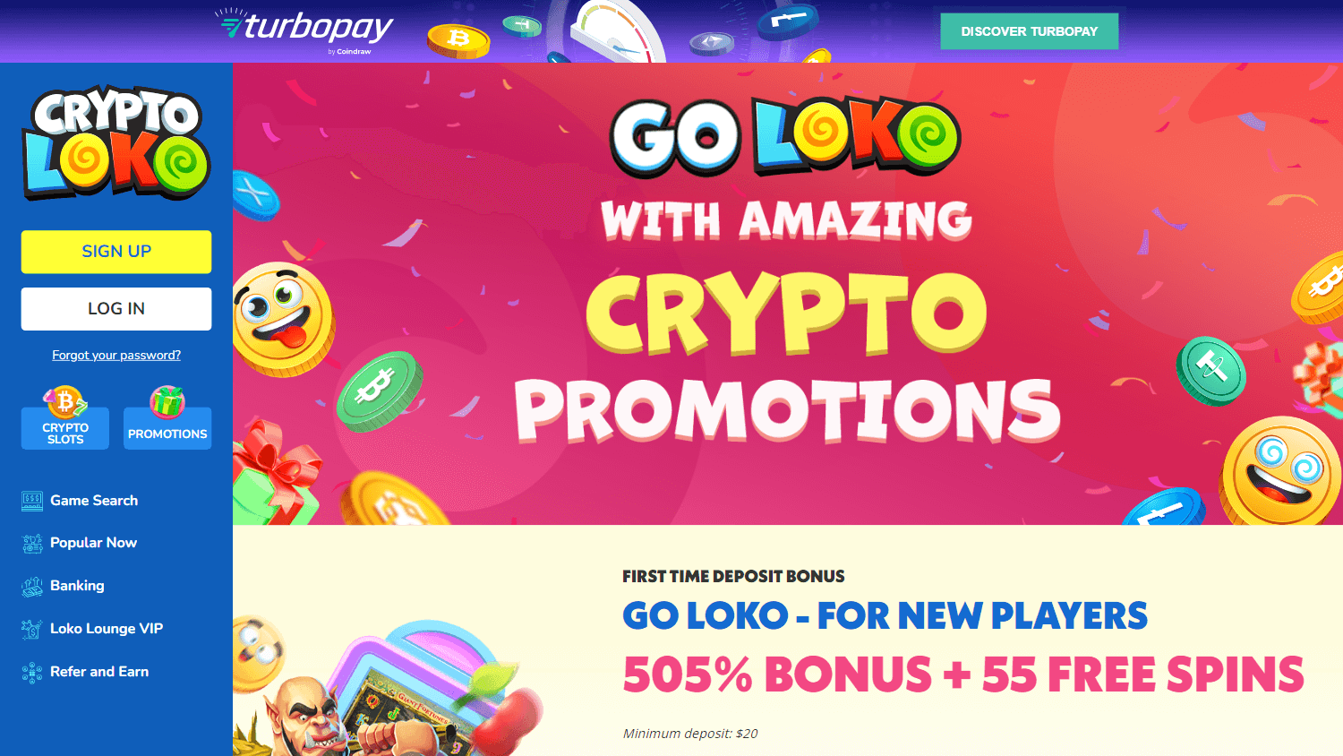 Promotions at Crypto Loko Casino