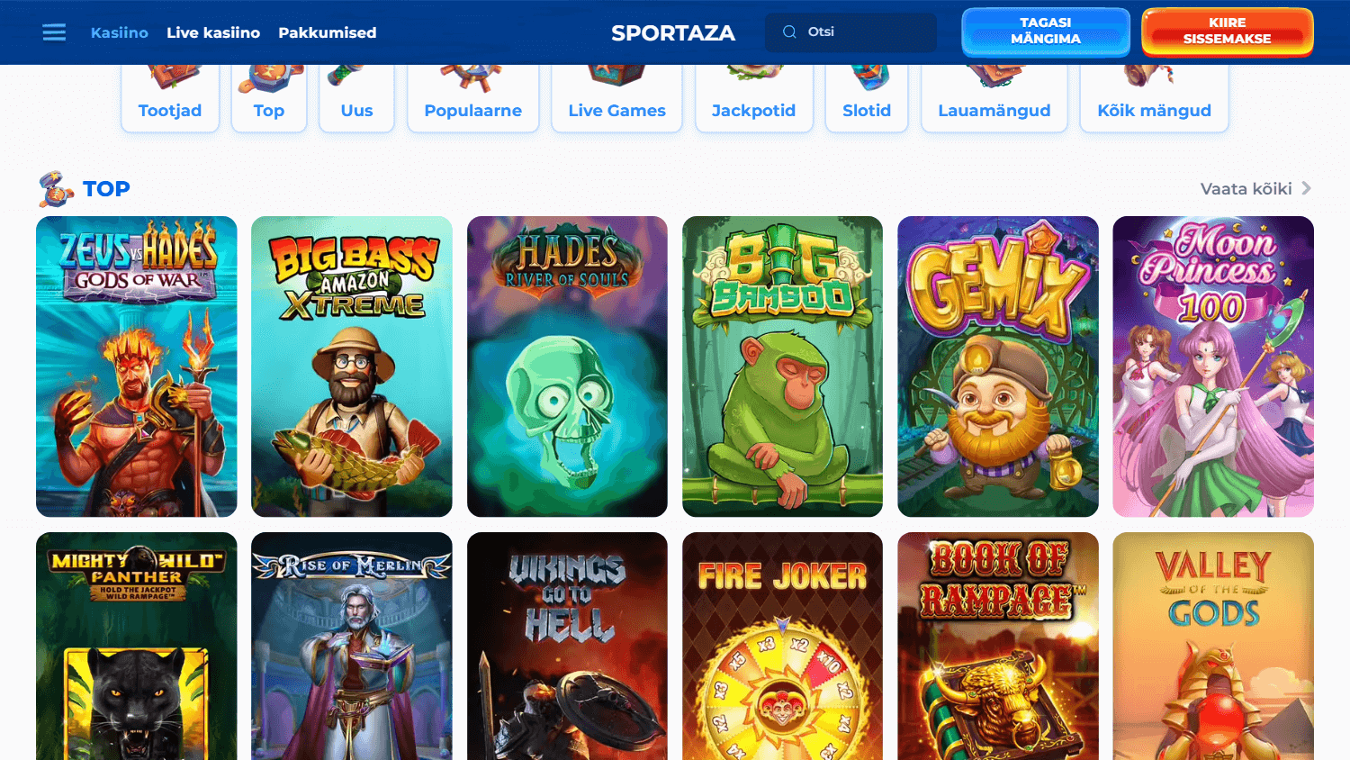 Sportaza Casino Review | Honest Review by Casino Guru