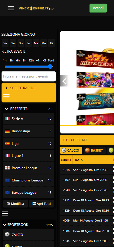 vincosempre_casino_homepage_mobile