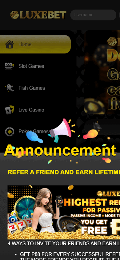 luxebet_casino_homepage_mobile