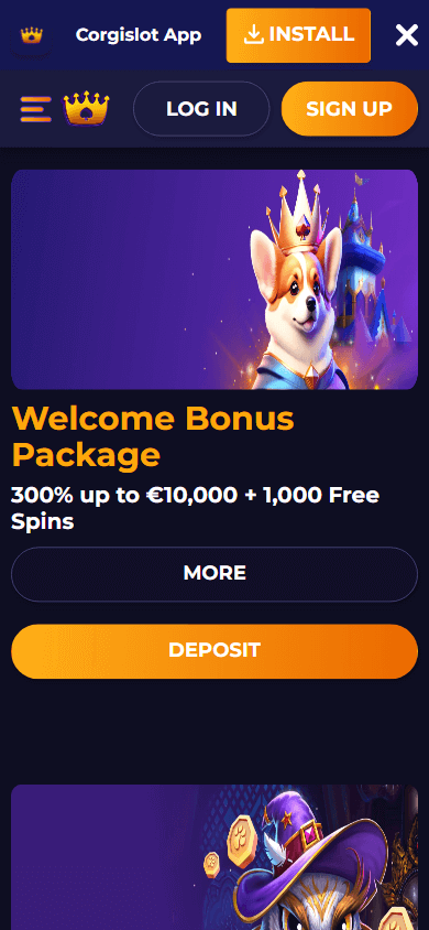 corgislot_casino_promotions_mobile