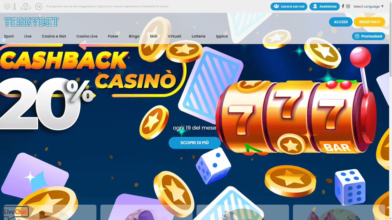 terrybet_casino_homepage_desktop