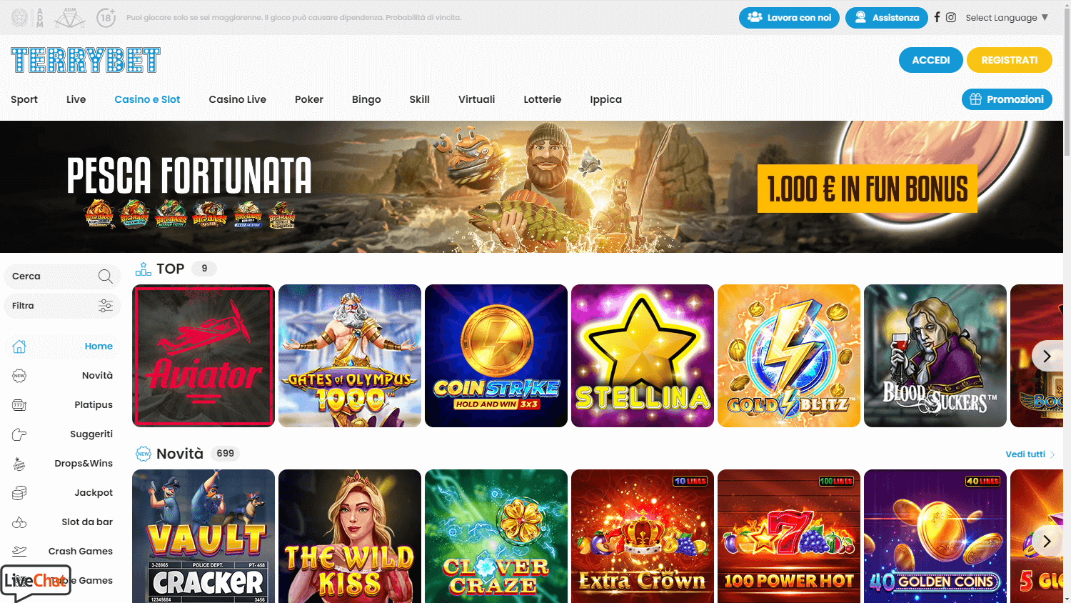 terrybet_casino_game_gallery_desktop