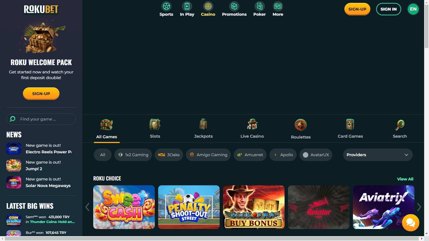 Rokubet login