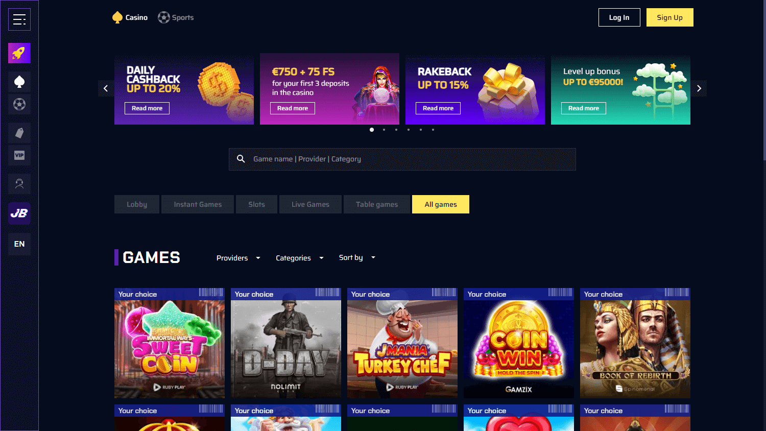 justbit_casino_game_gallery_desktop