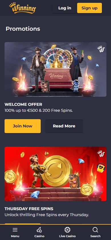 winning.io_casino_promotions_mobile