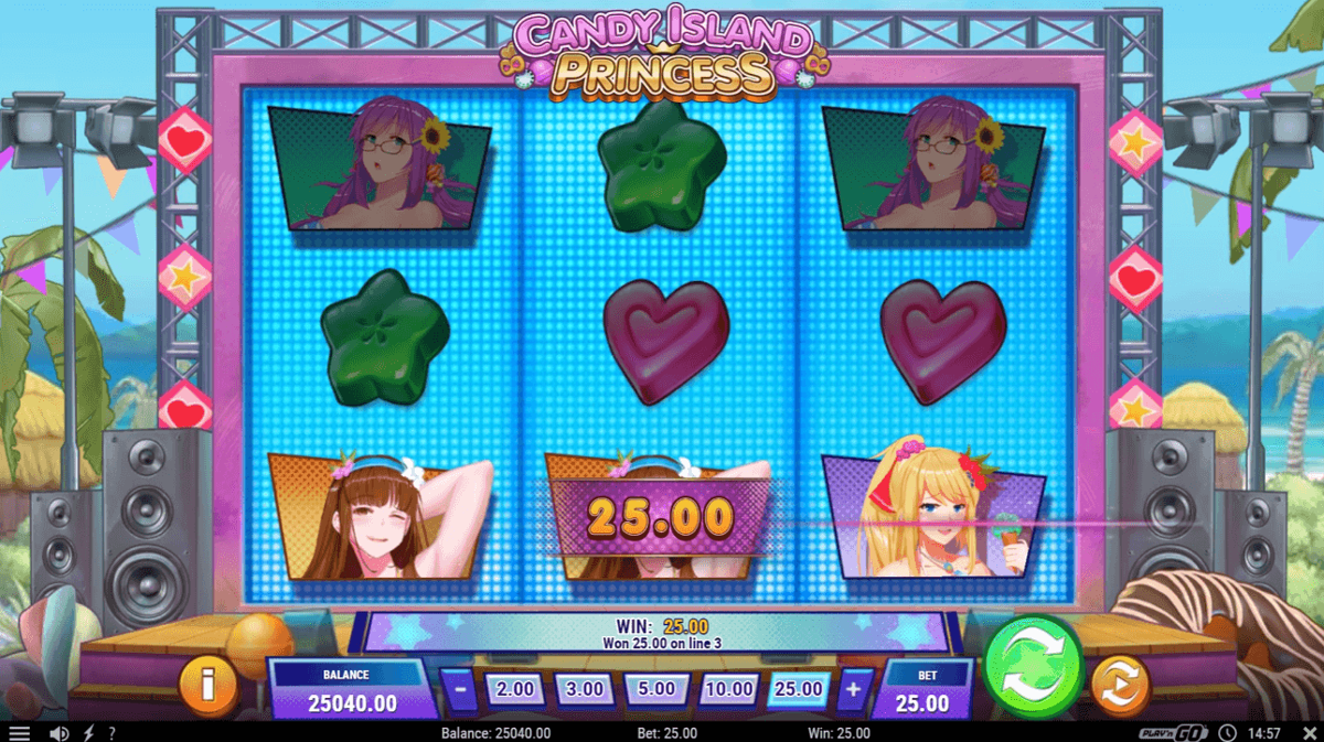 Candy Island Princess win