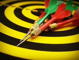 dartboard-and-arrows