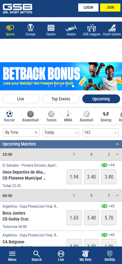 Gal_Sports_Betting_Casino_ZM_homepage_mobile