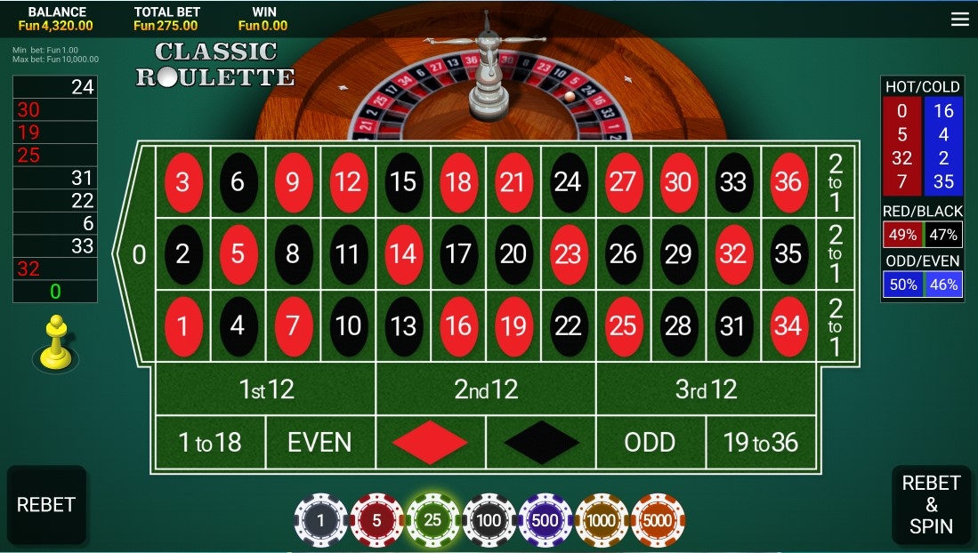 online roulette for cash