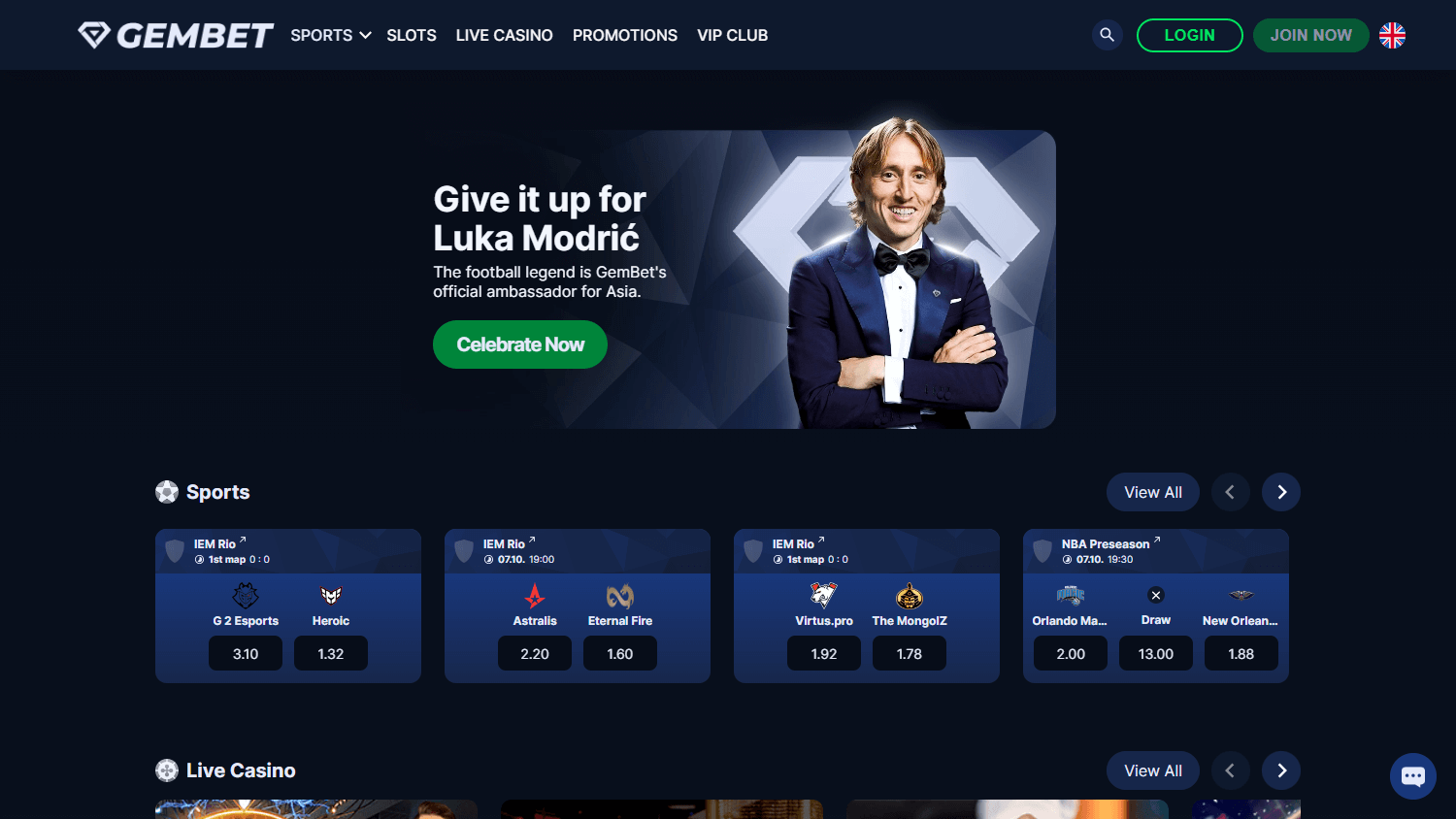 GemBet_Casino_homepage_desktop