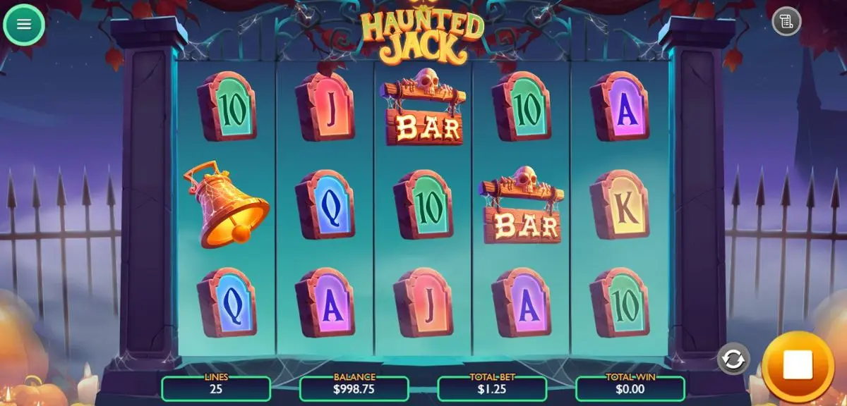 The Haunted Jack slot game by Vibra Gaming