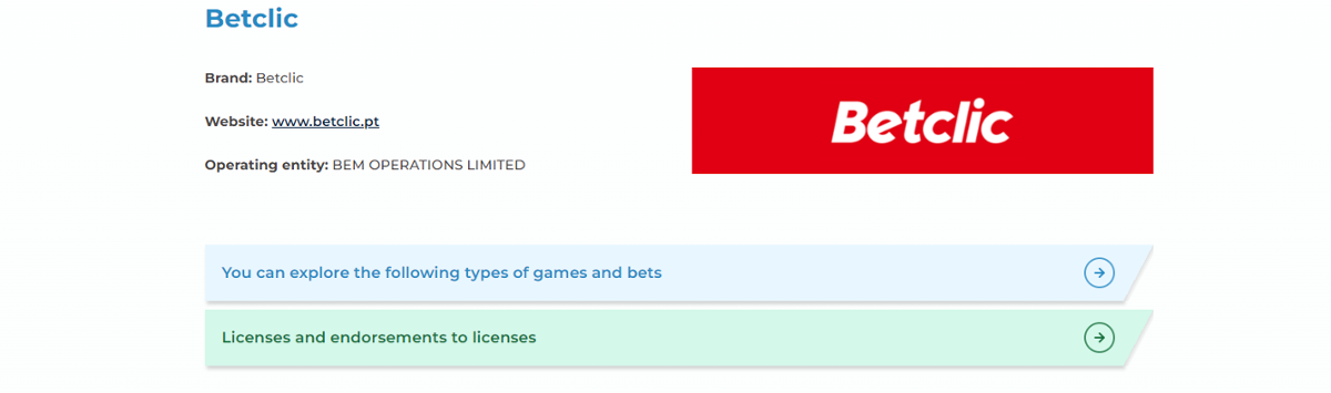list of licensed operators