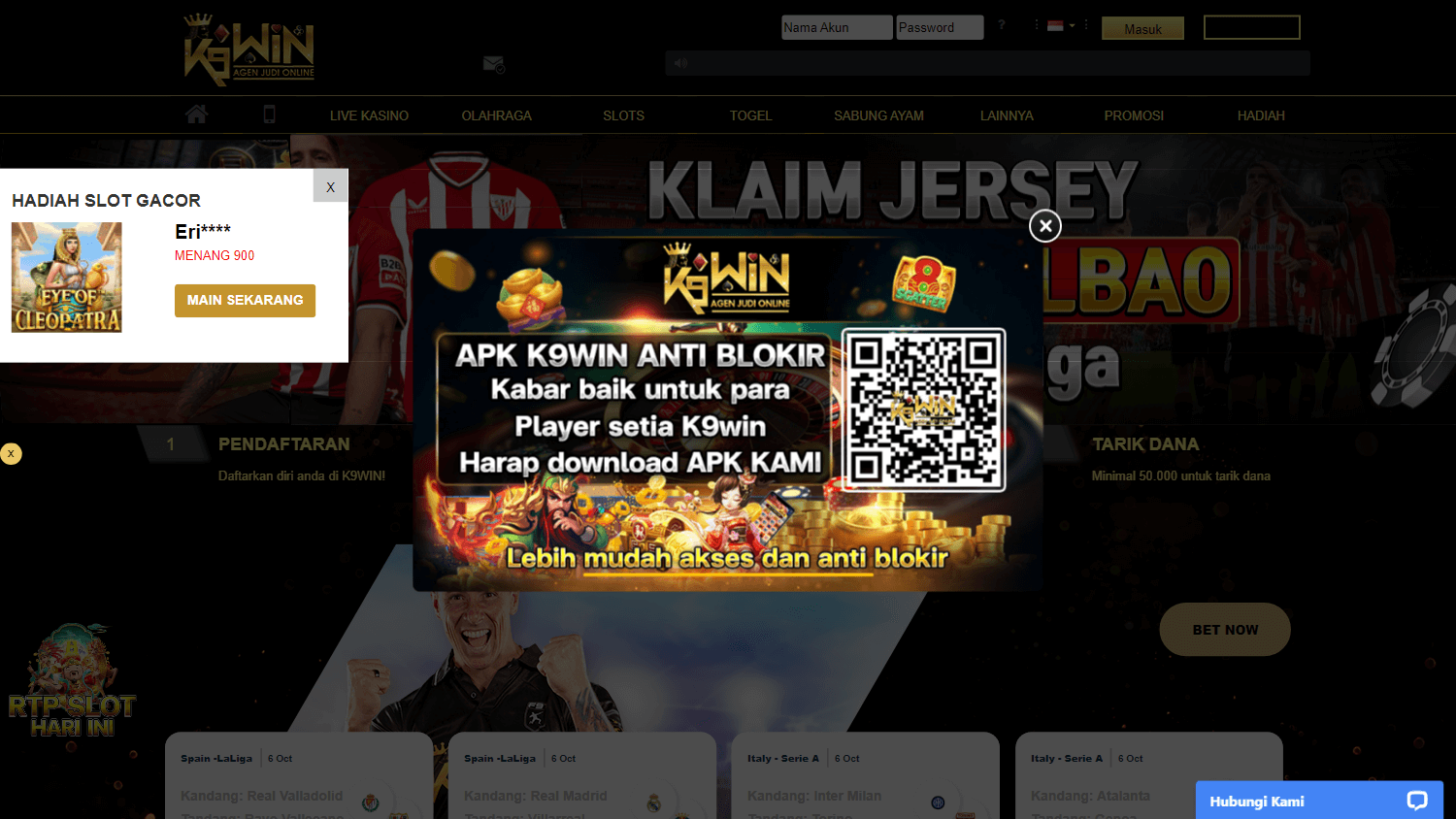 k9win_casino_id_homepage_desktop