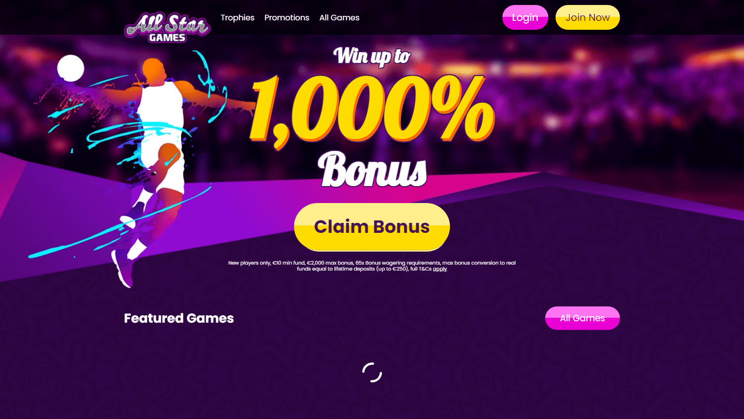 all_star_games_casino_ie_homepage_desktop