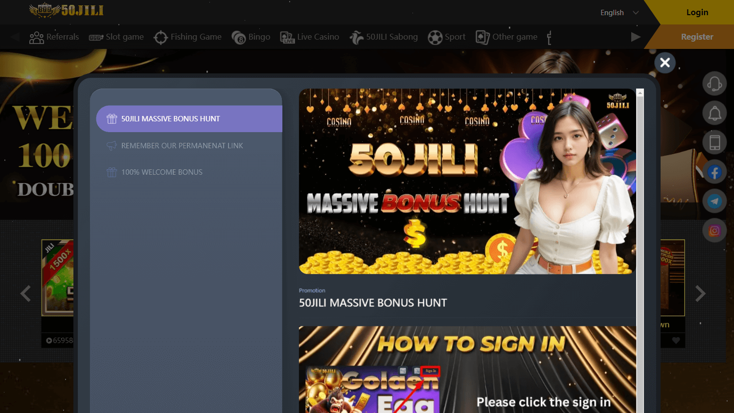 50jili_casino_homepage_desktop