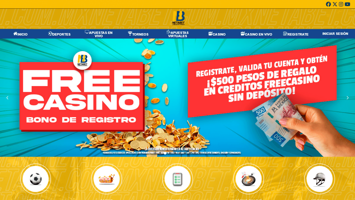 netabet_casino_homepage_desktop