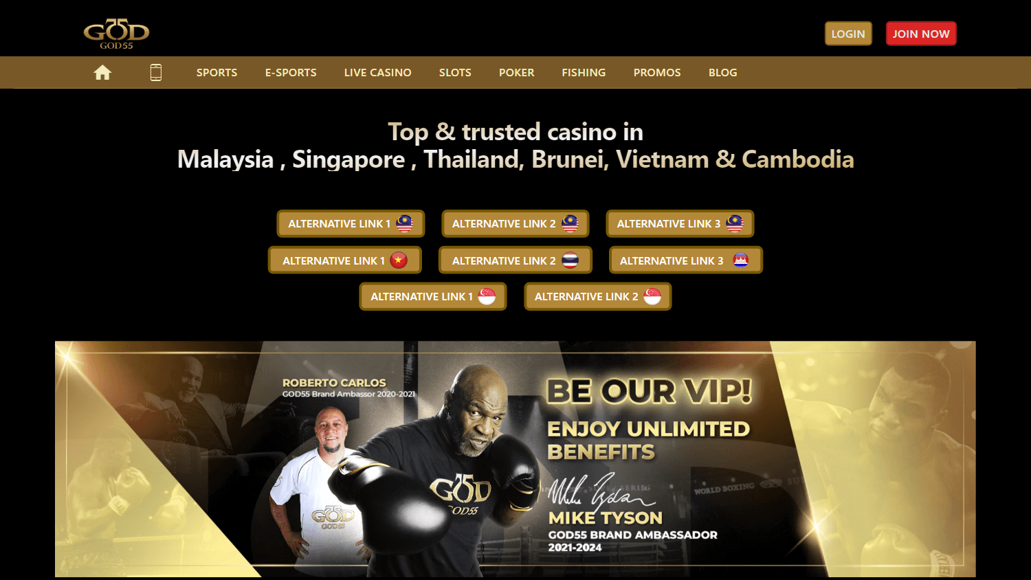 god55_casino_homepage_desktop