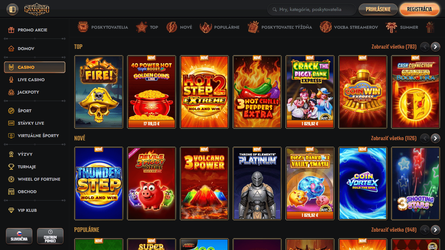 Gransino_Casino_game_gallery_desktop