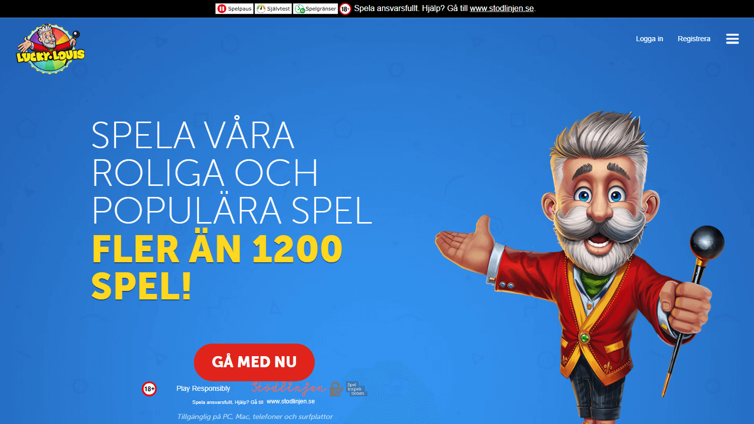 luckylouis_casino_se_homepage_desktop