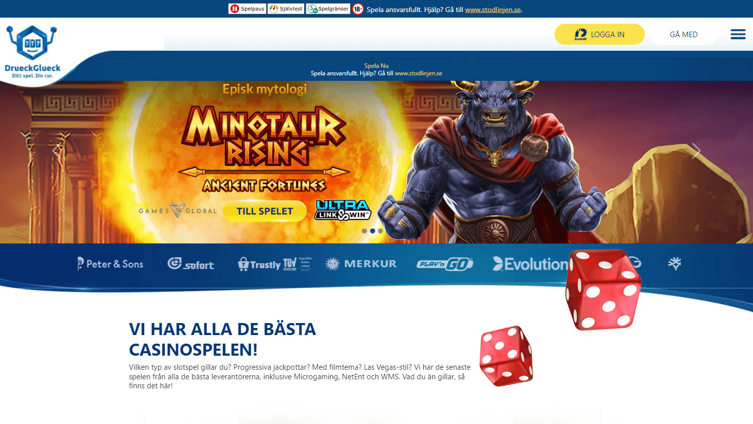 drueckglueck_casino_se_homepage_desktop