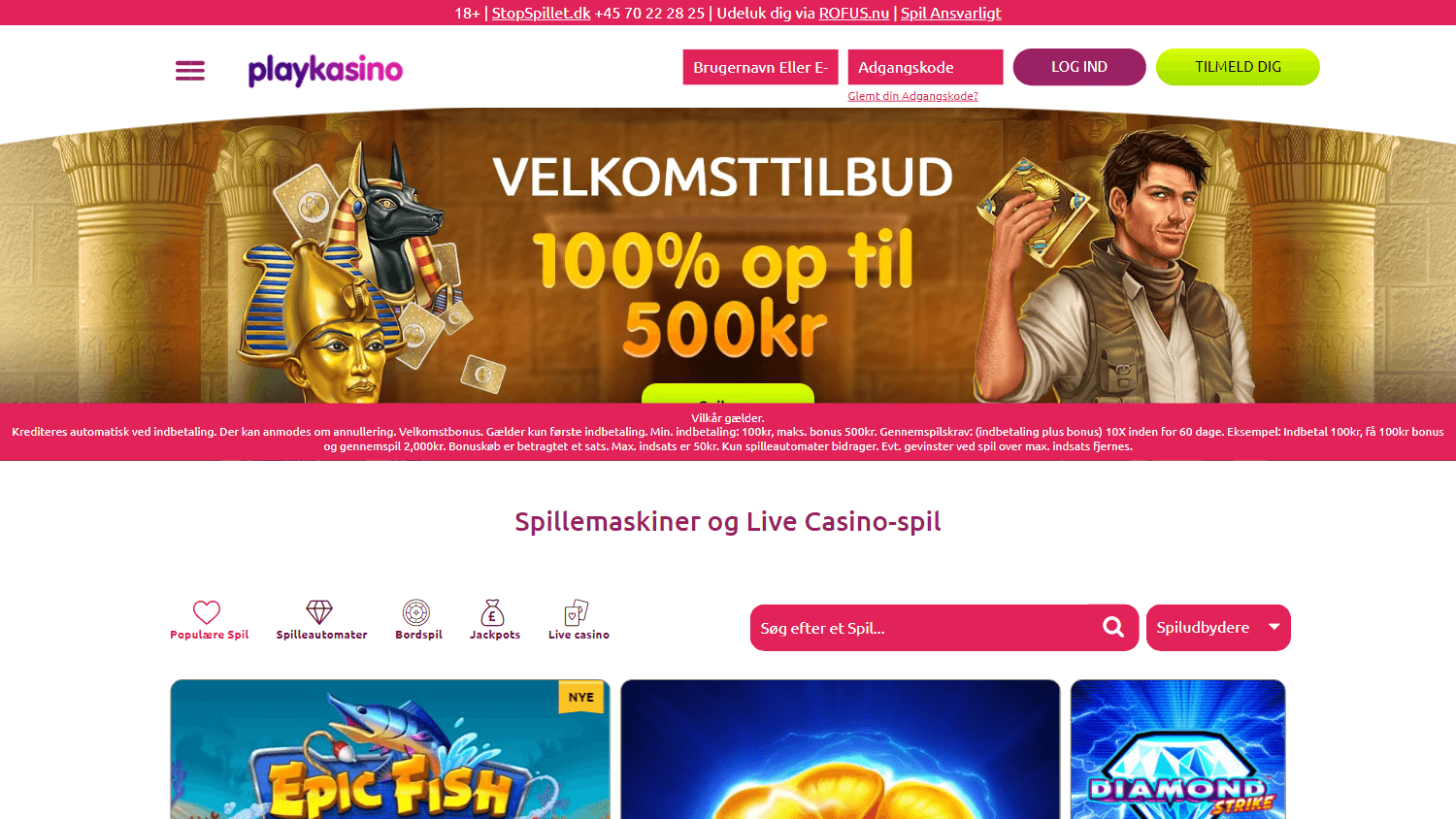 playkasino_casino_dk_homepage_desktop