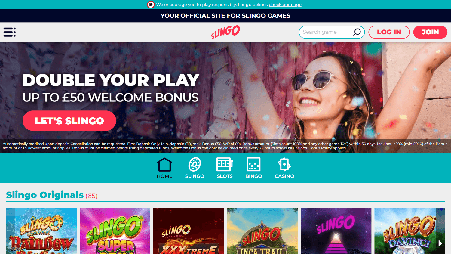 slingo_casino_uk_homepage_desktop